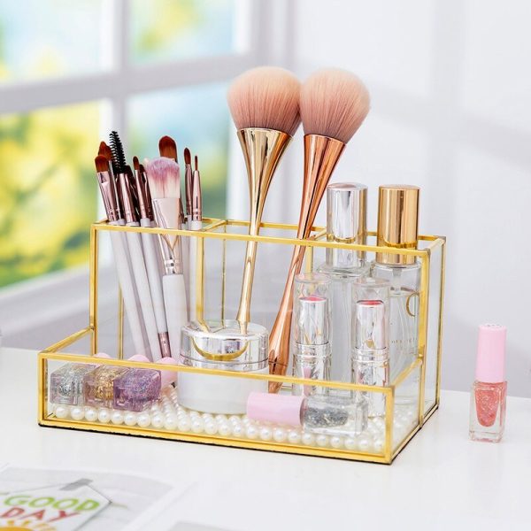 Boite Verre Laiton Maquillage – Image 4
