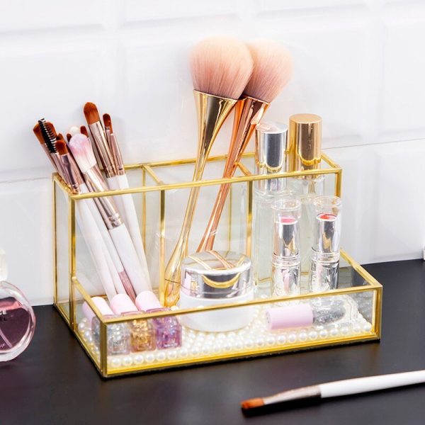 boite verre laiton maquillage