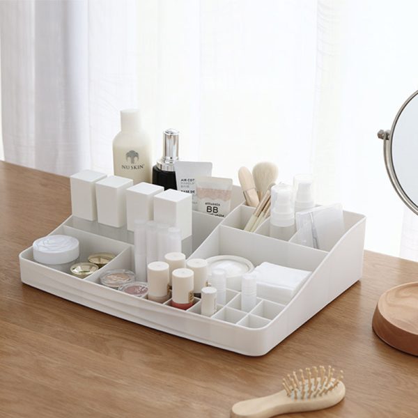 Organisateur De Maquillage Blanc – Image 2