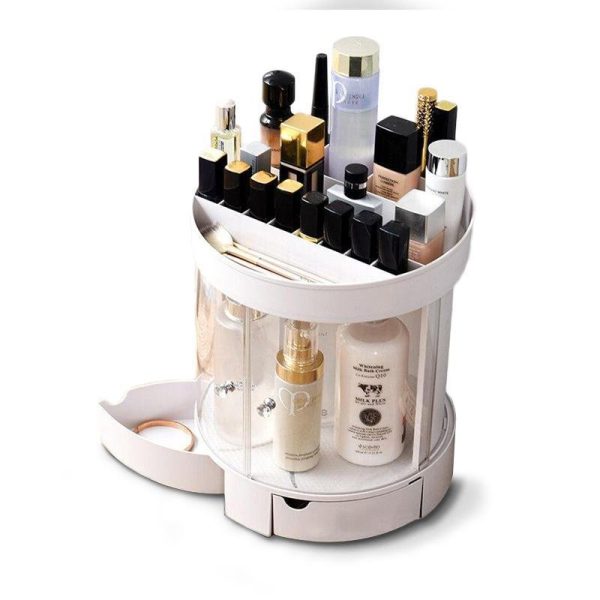 Organisateur De Maquillage Rotatif À 360