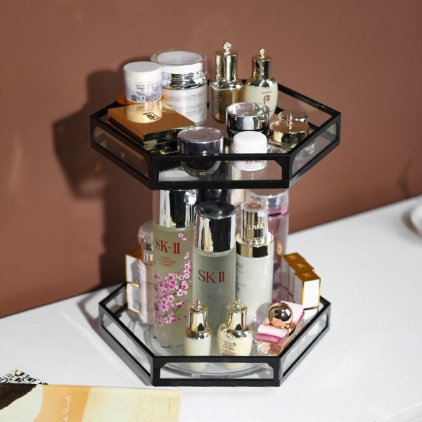organisateur de maquillage tourniquet