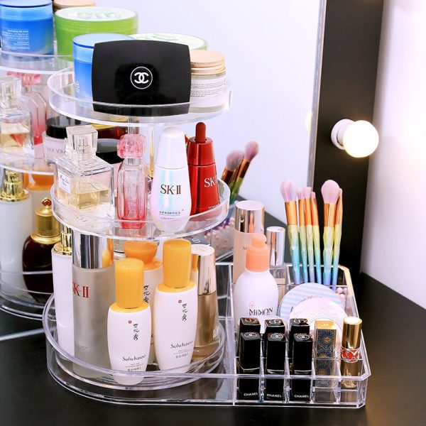 Organisateur Maquillage 360 Transparent – Image 3