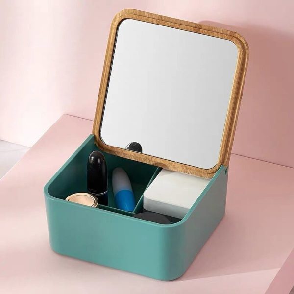 Organisateur Maquillage Avec Miroir – Image 4
