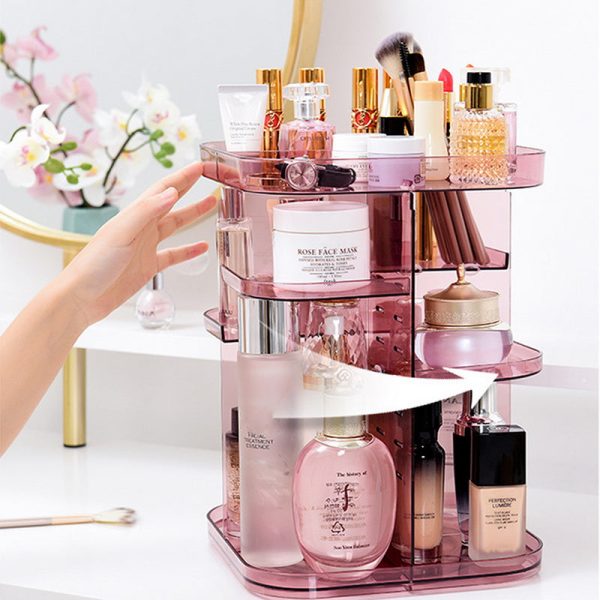 Petit Rangement Maquillage Rose – Image 6