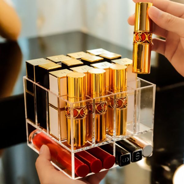 Rangement Maquillage Plastique Transparent – Image 2