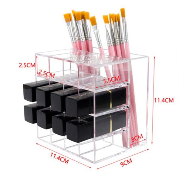 Rangement Maquillage Plastique Transparent – Image 6