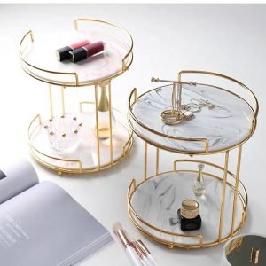 Rangement Maquillage Rond